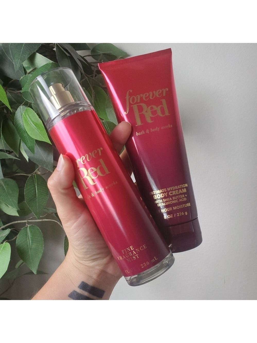 Bath and Body Works Red Vanilla Set BBW 8oz Rare New